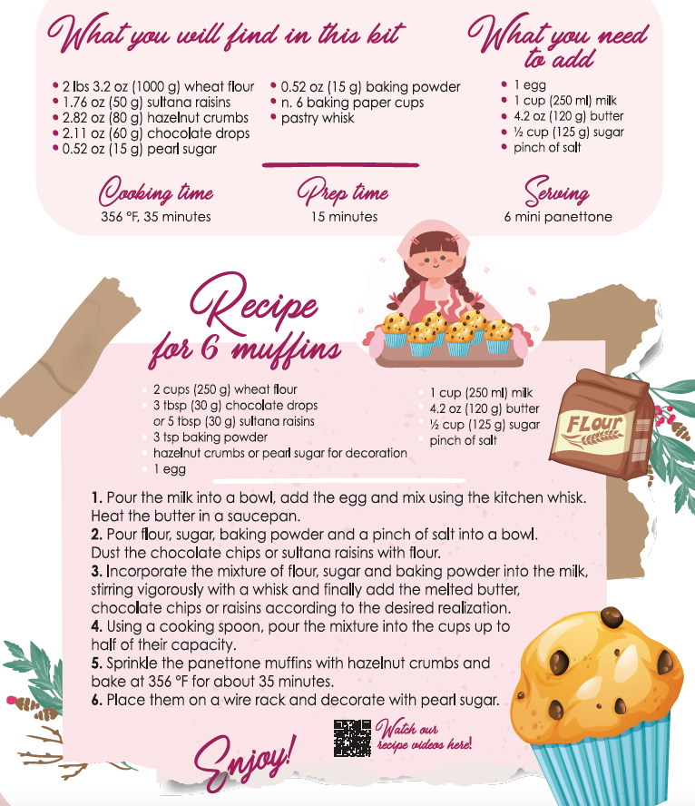 Homemade Panettone Kit