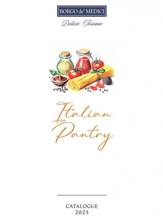 Italian Pantry Borgo de' Medici catalog 2025
