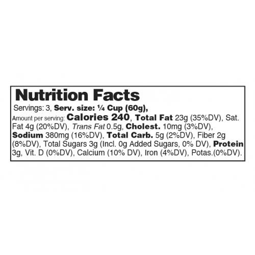Nutrition facts