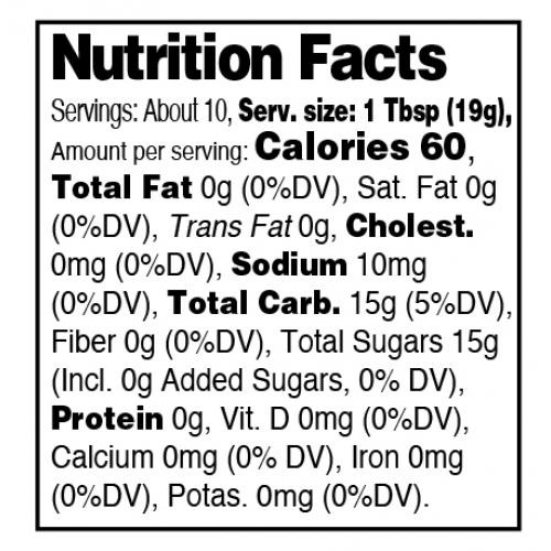 Nutrition facts