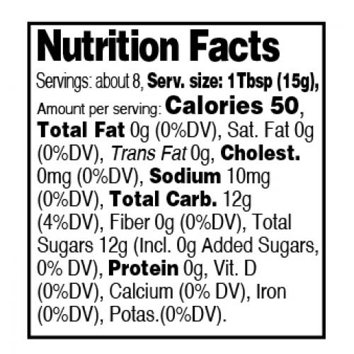 Nutrition facts