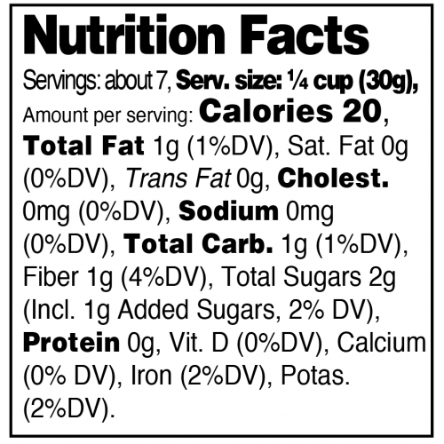 Sicilian Caponata nutrition facts
