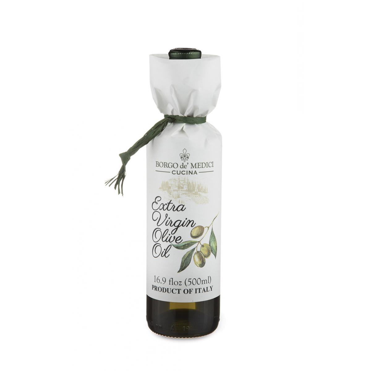 100% Italian Extra Virgin Olive Oil in Paper Wrapped Bottle