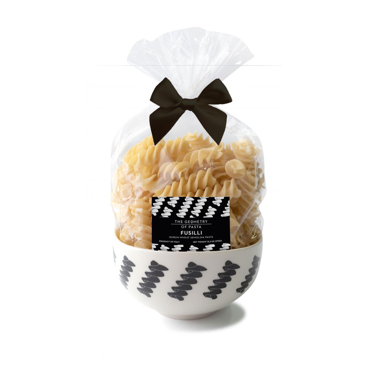 Organic Fusilli Pasta In Ceramic Bowl Borgo de' Medici