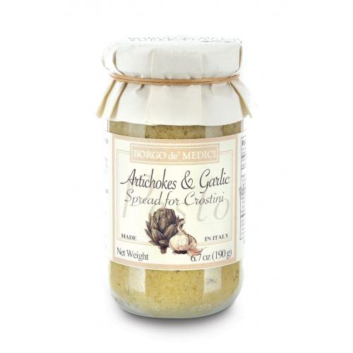Artichokes and garlic spread