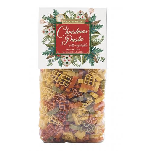Organic Christmas shapes 5 colors Pasta