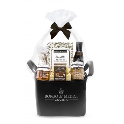 Small Truffle Canvas Basket Borgo de' Medici