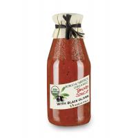 Organic Tomato Sauce with Black Olive