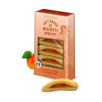 Apricot jam filled soft biscotti